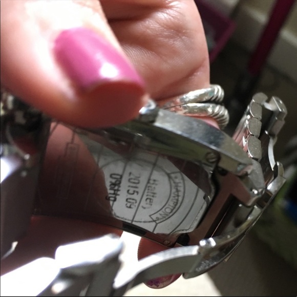 Blume & Mercier diamond watch silver & rose gold - Picture 8 of 12